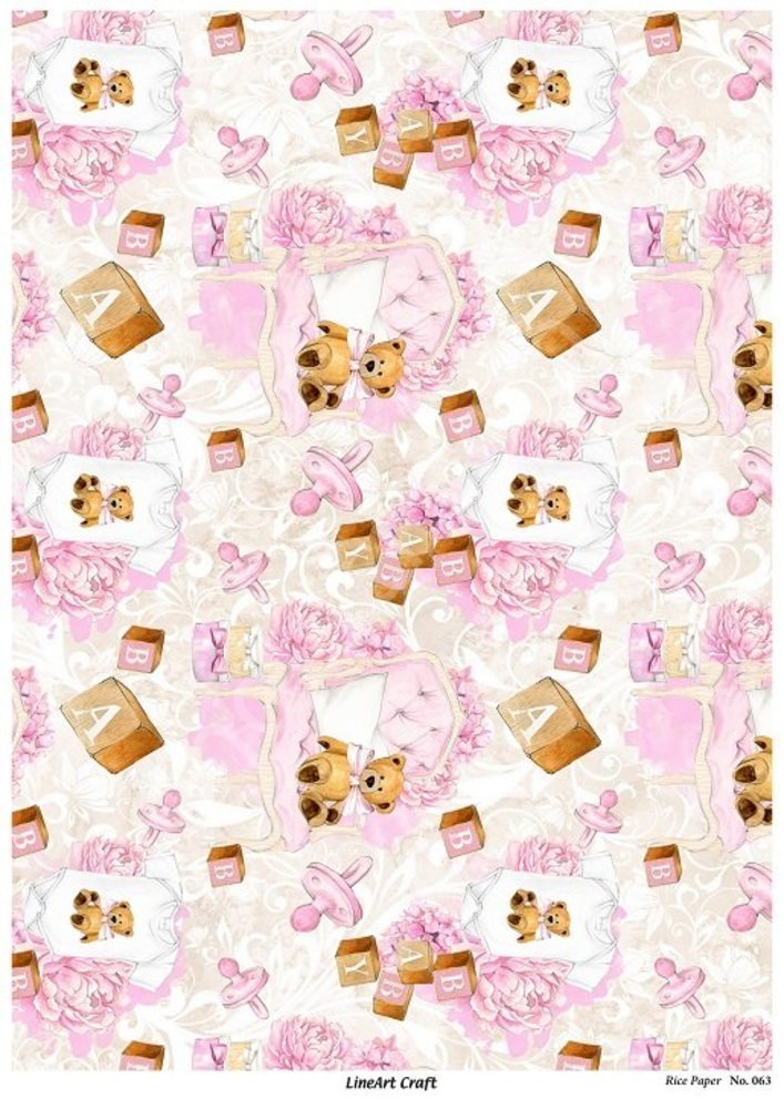 Model 063 - Pirinç Dekopaj Lineart Craft