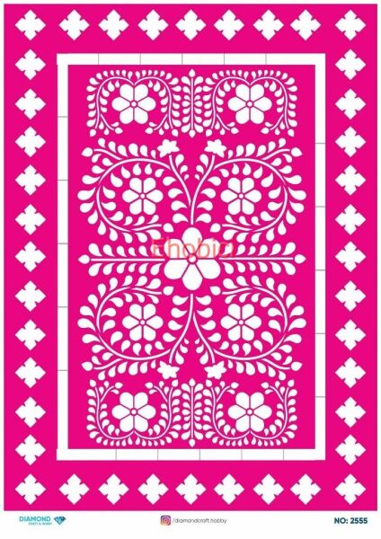 Diamond Pirinç Dekopaj Kağıdı - 2555