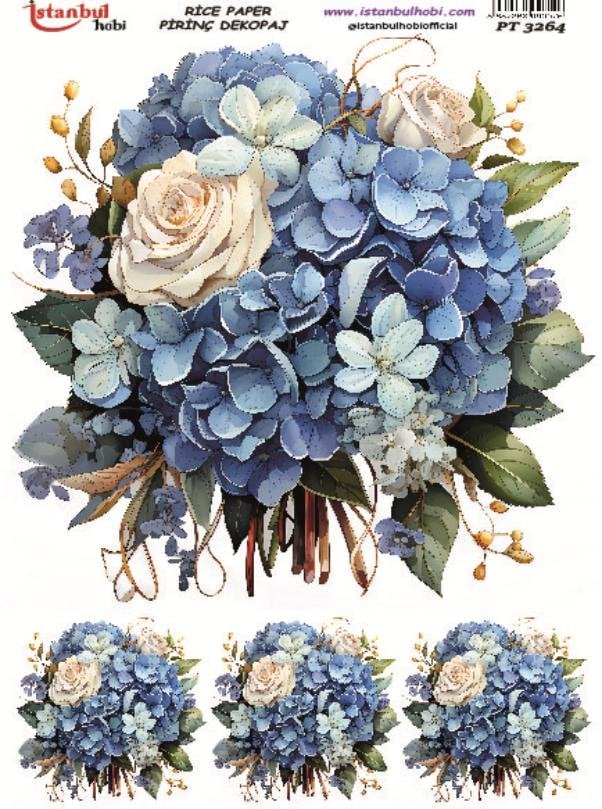 Pirinç Dekopaj Kağıdı 30x42cm PT-3264