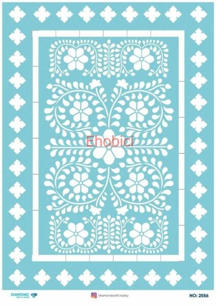 Diamond Pirinç Dekopaj Kağıdı - 2556