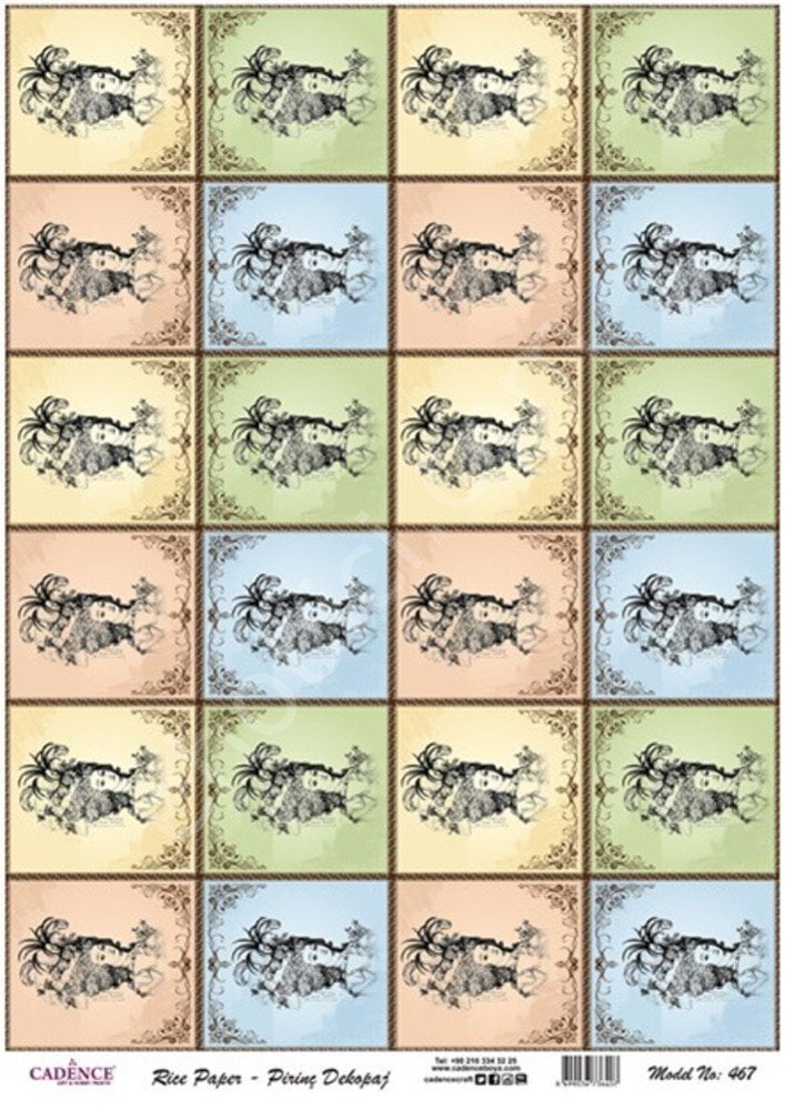 Model 467 - Pirinç Dekopaj Cadencecraft