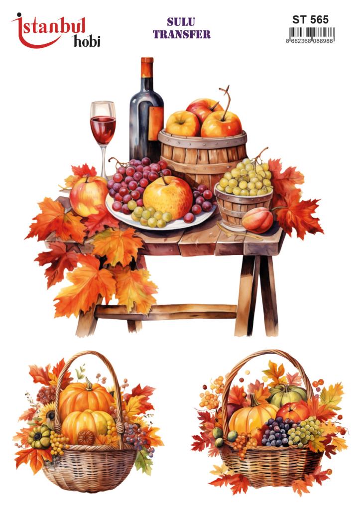 Sulu Transfer Kağıdı 25x35cm ST-565