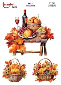 Sulu Transfer Kağıdı 25x35cm ST-565