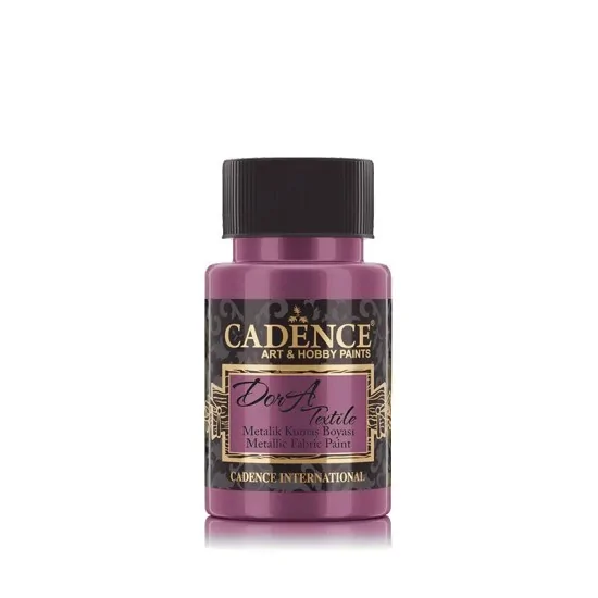 Cadence Dora Metalik Kumaş Boyası 1144 Siklamen 50ml