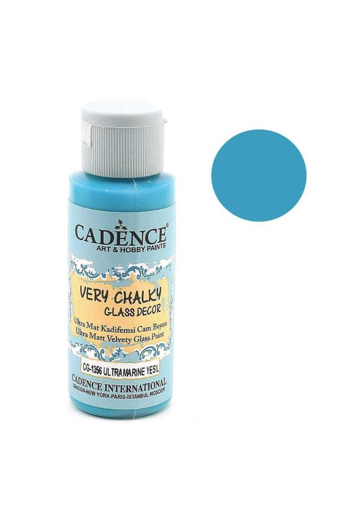Cadence Very Chalky Glass CG-1356 Ultramarine Yeşil