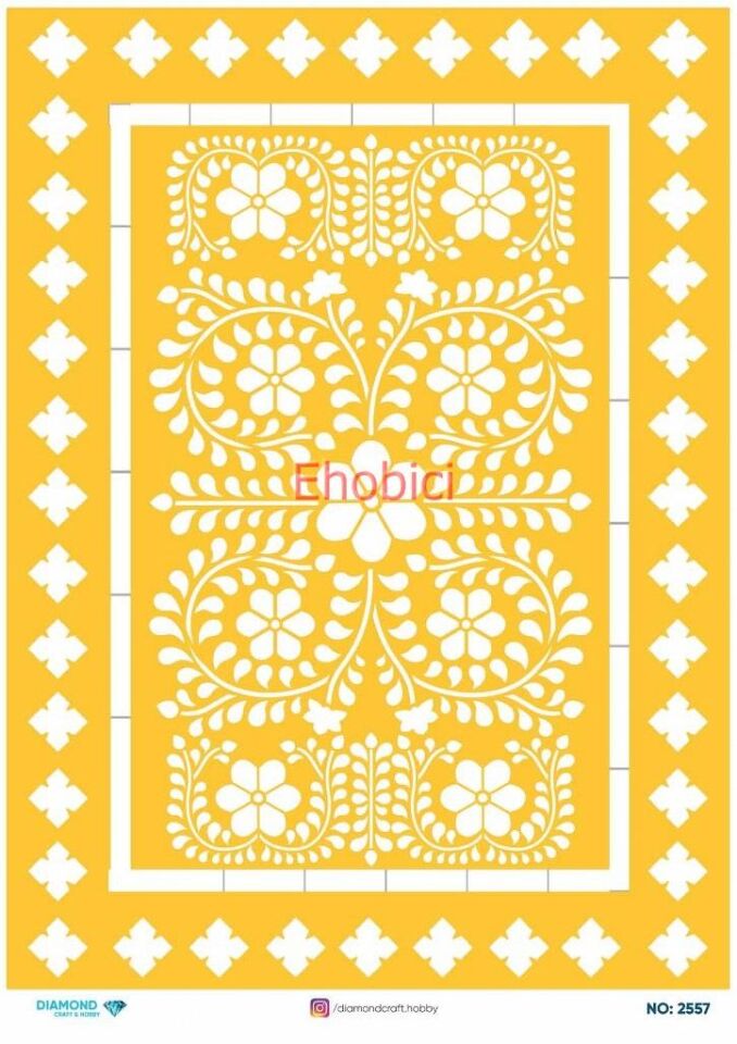 Diamond Pirinç Dekopaj Kağıdı - 2557