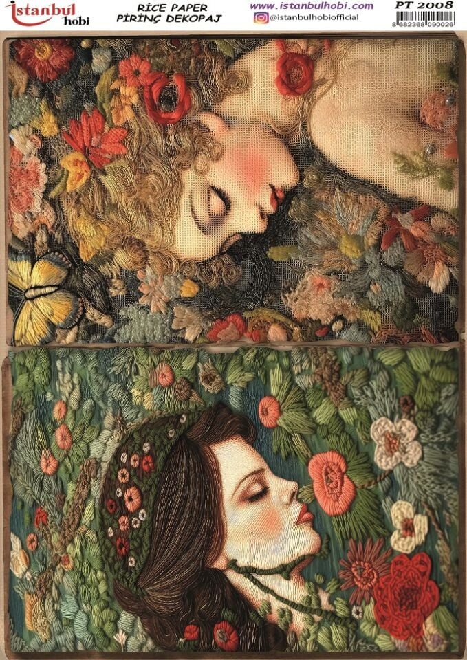 Pirinç Dekopaj Kağıdı 30x42cm PT-2008