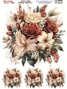 Pirinç Dekopaj Kağıdı 30x42cm PT-3270