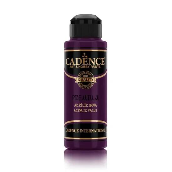 Cadence Akrilik Boya 7022 Patlıcan Ahşap Boyası 120ML