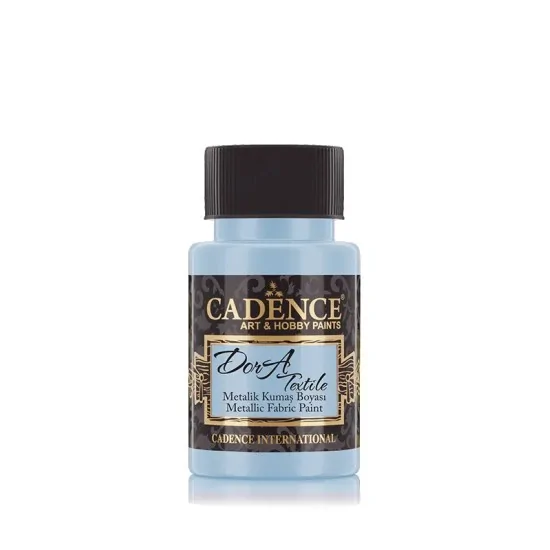 Cadence Dora Metalik Kumaş Boyası 1145 Aqua 50ml