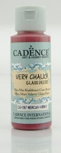 Cadence Very Chalky Glass CG-1357 Mercan Kırmzı