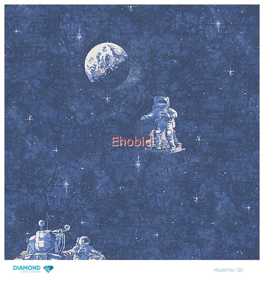 Diamond Pirinç Dekopaj Kağıdı - 125 - 30x30