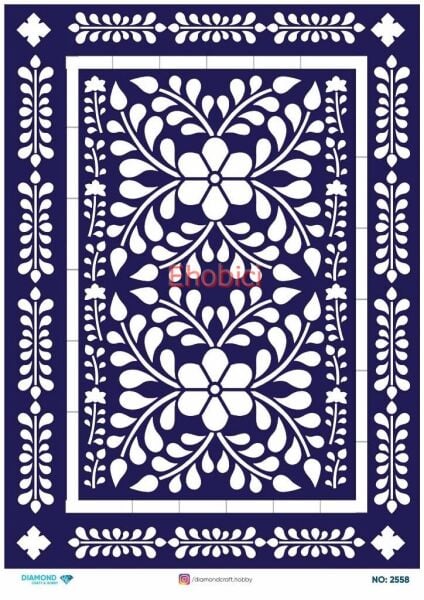 Diamond Pirinç Dekopaj Kağıdı - 2558