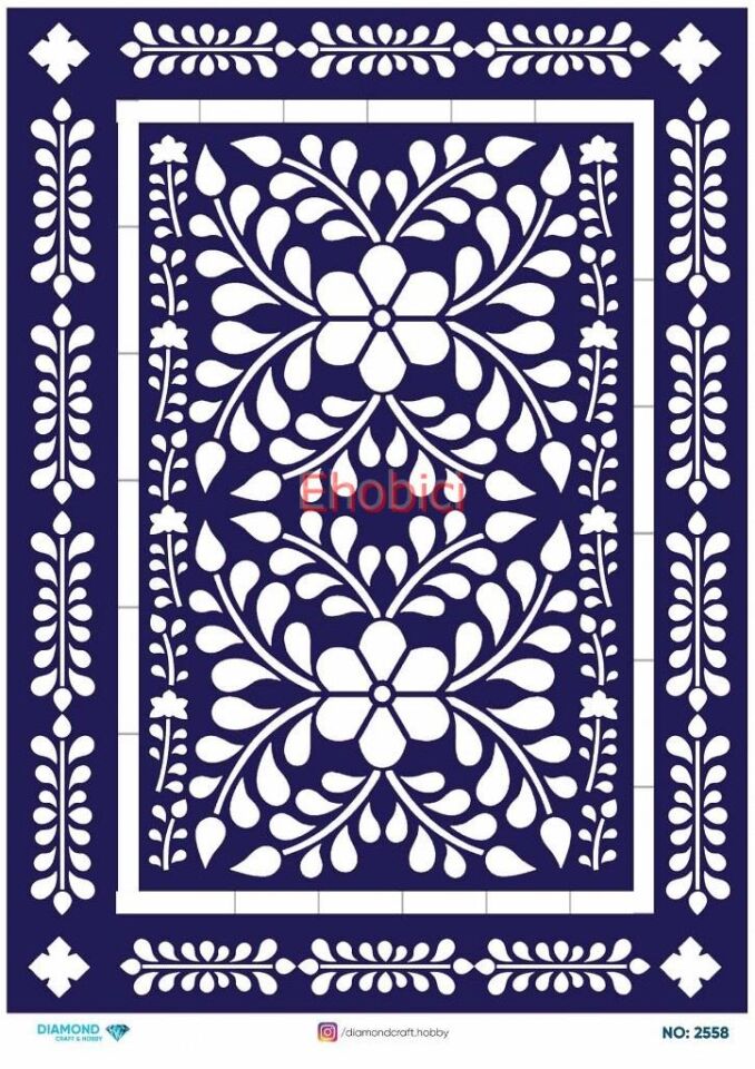 Diamond Pirinç Dekopaj Kağıdı - 2558