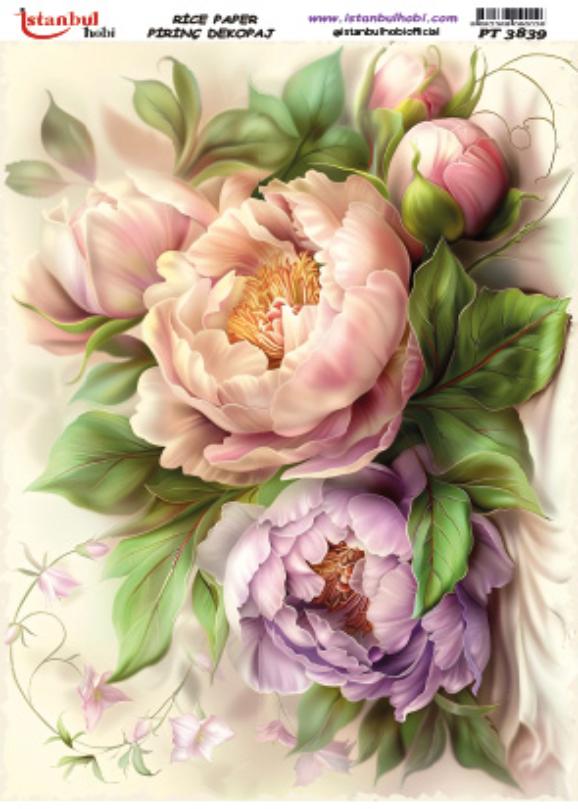 Pirinç Dekopaj Kağıdı 30x42cm PT-3839