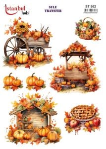 Sulu Transfer Kağıdı 25x35cm ST-562