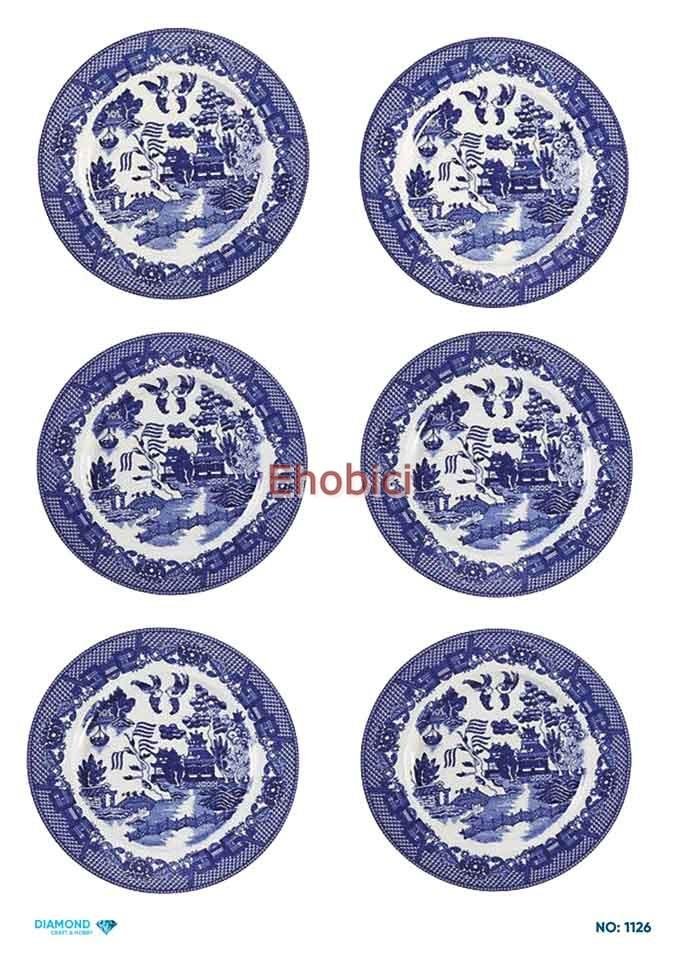 Diamond Pirinç Dekopaj Kağıdı - 1126