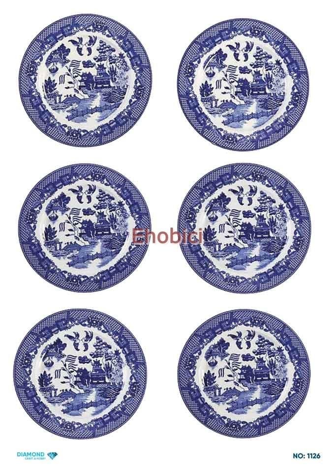 Diamond Pirinç Dekopaj Kağıdı - 1126