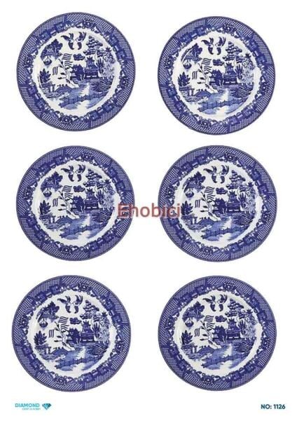 Diamond Pirinç Dekopaj Kağıdı - 1126