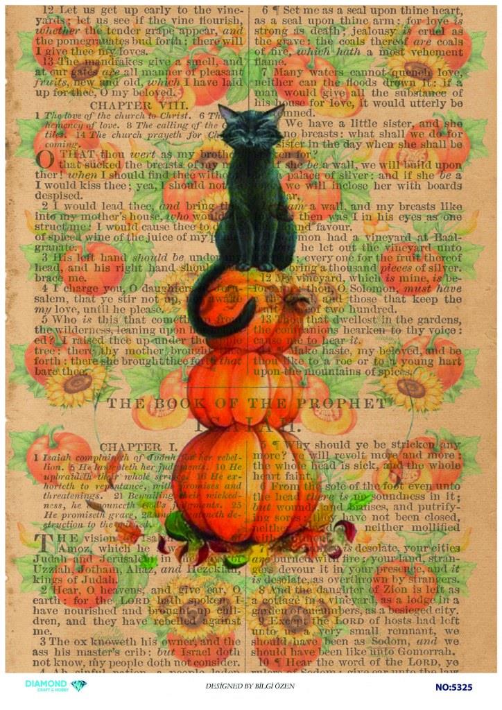 Diamond Pirinç Dekopaj Kağıdı - 5325