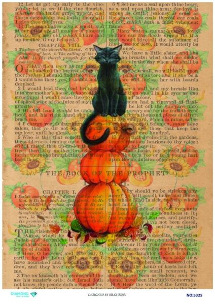 Diamond Pirinç Dekopaj Kağıdı - 5325