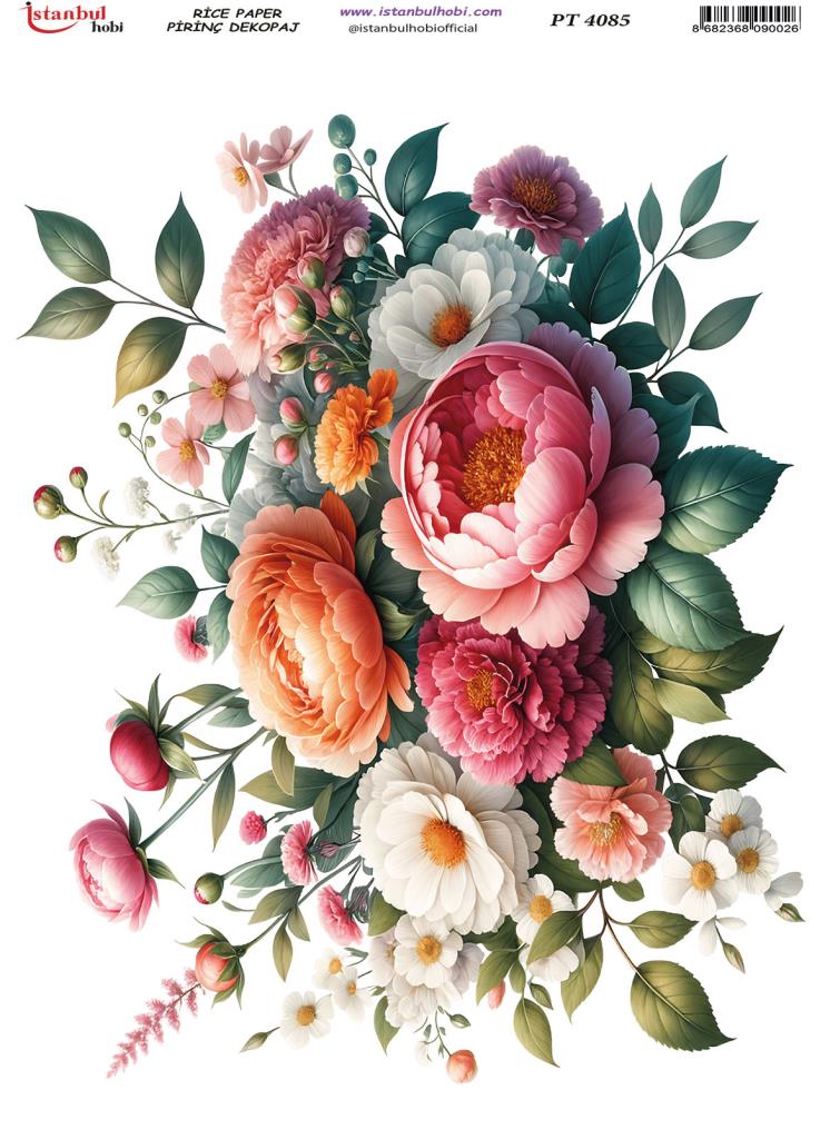 Pirinç Dekopaj Kağıdı 30x42cm PT-4085