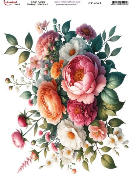 Pirinç Dekopaj Kağıdı 30x42cm PT-4085