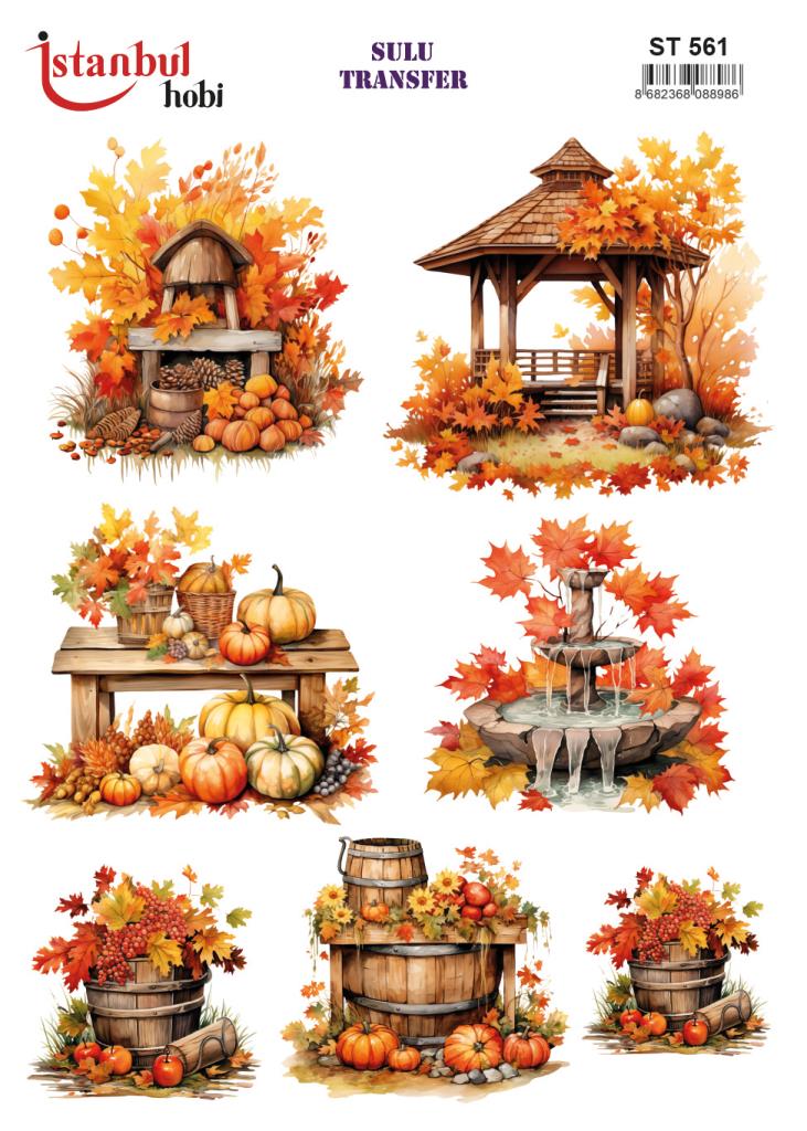 Sulu Transfer Kağıdı 25x35cm ST-561