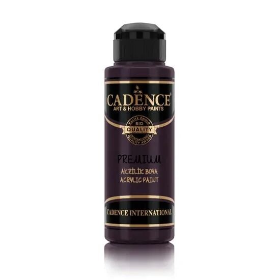 Cadence Akrilik Boya 1296 Mürdüm Ahşap Boyası 120ML