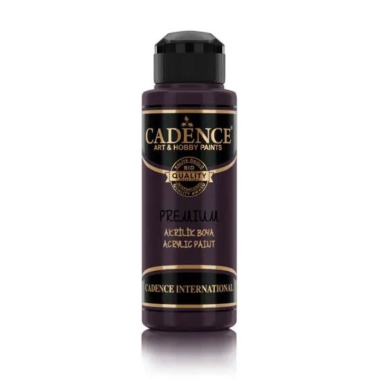 Cadence Akrilik Boya 1296 Mürdüm Ahşap Boyası 120ML