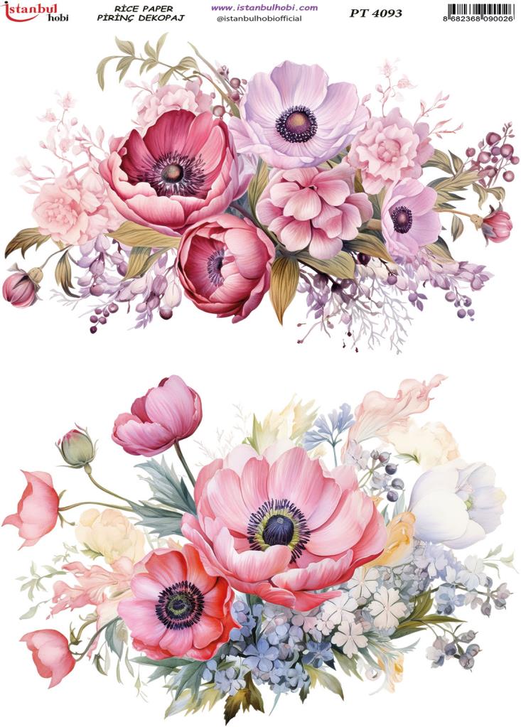 Pirinç Dekopaj Kağıdı 30x42cm PT-4093