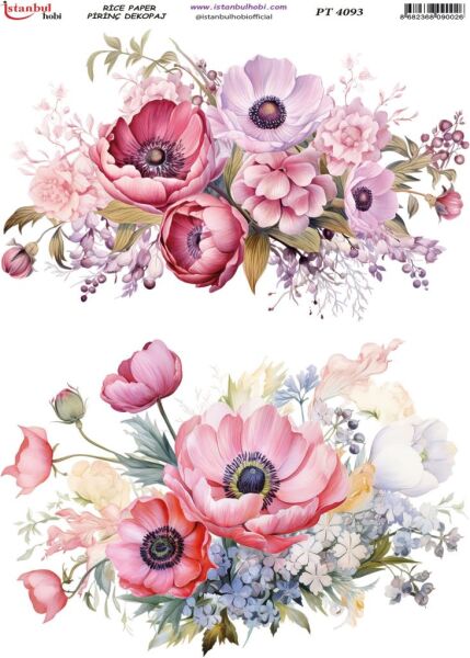 Pirinç Dekopaj Kağıdı 30x42cm PT-4093