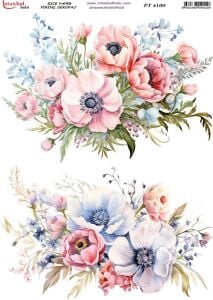 Pirinç Dekopaj Kağıdı 30x42cm PT-4100