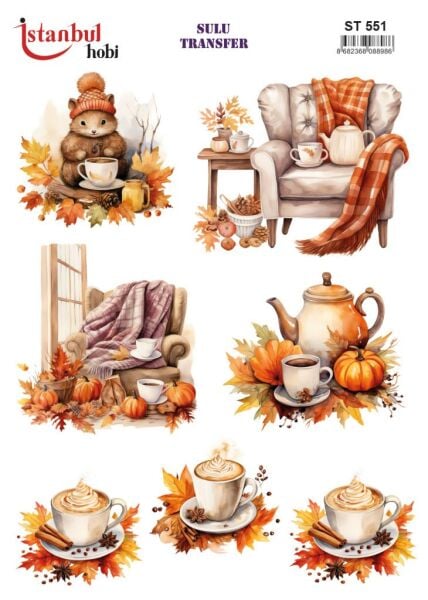 Sulu Transfer Kağıdı 25x35cm ST-551