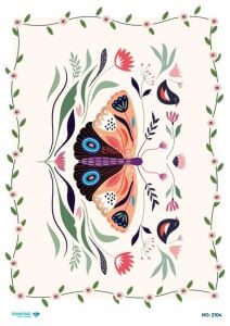 Diamond Pirinç Dekopaj Kağıdı - 2104