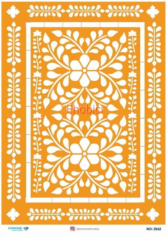 Diamond Pirinç Dekopaj Kağıdı - 2562