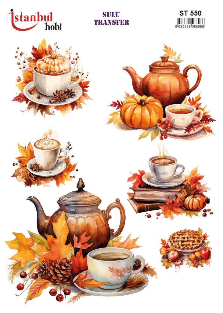 Sulu Transfer Kağıdı 25x35cm ST-550