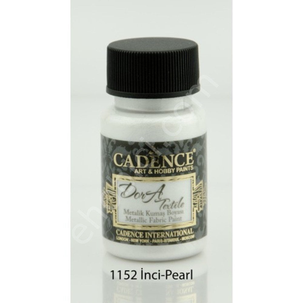 Cadence Dora Metalik Kumaş Boyası 1152 İnci 50ml
