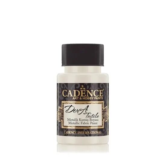 Cadence Dora Metalik Kumaş Boyası 1152 İnci 50ml