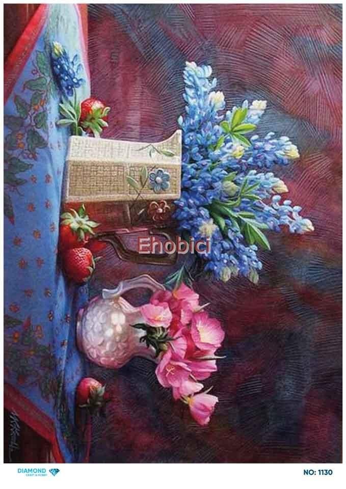 Diamond Pirinç Dekopaj Kağıdı - 1130