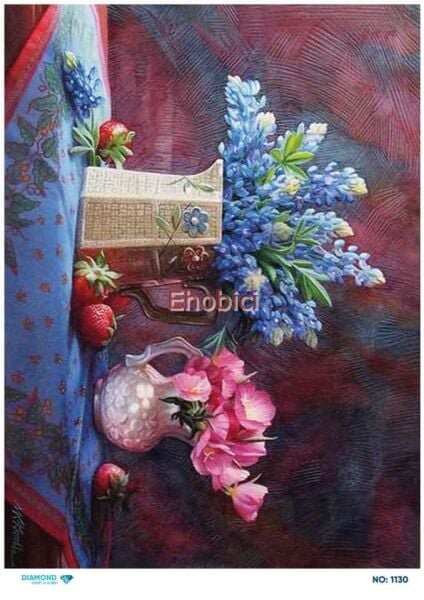 Diamond Pirinç Dekopaj Kağıdı - 1130