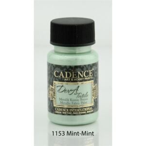 Cadence Dora Metalik Kumaş Boyası 1153 Mint 50ml