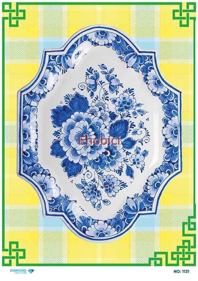 Diamond Pirinç Dekopaj Kağıdı - 1131