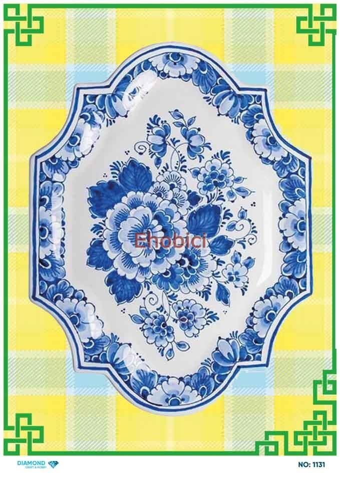 Diamond Pirinç Dekopaj Kağıdı - 1131