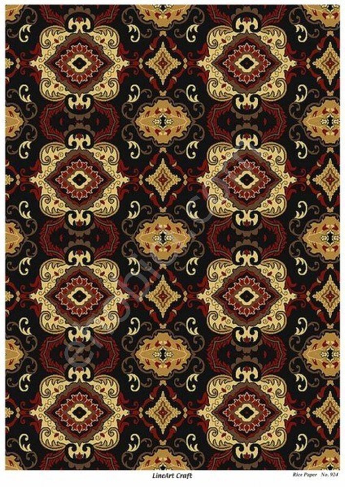 Model-924 - Pirinç Dekopaj Lineart Craft