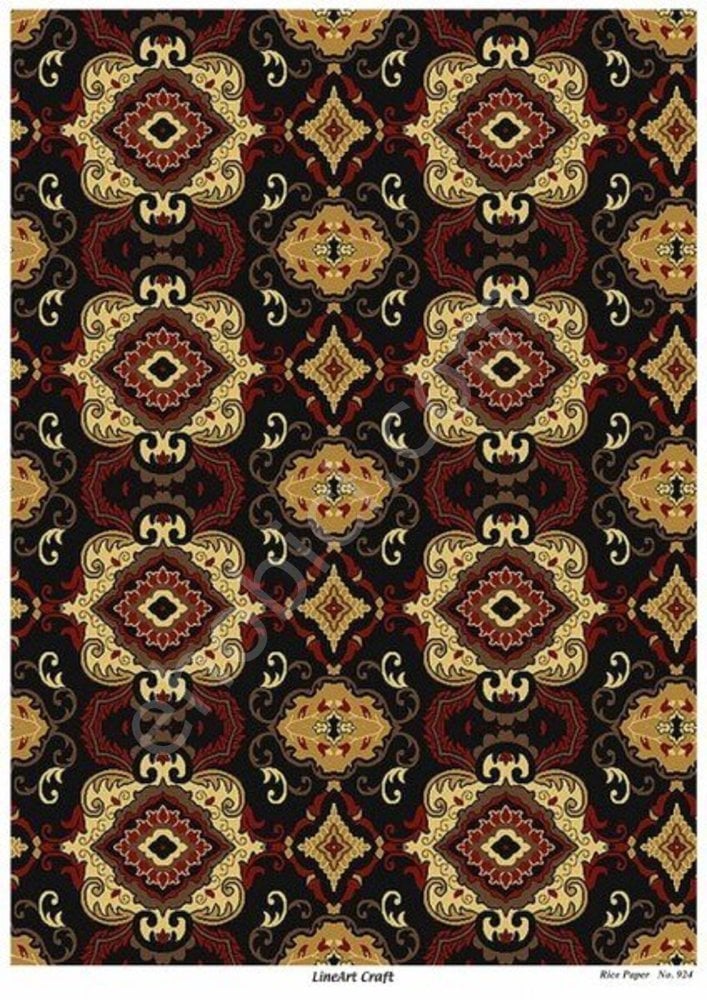 Model-924 - Pirinç Dekopaj Lineart Craft