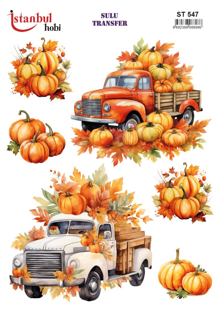 Sulu Transfer Kağıdı 25x35cm ST-547