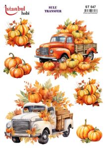 Sulu Transfer Kağıdı 25x35cm ST-547