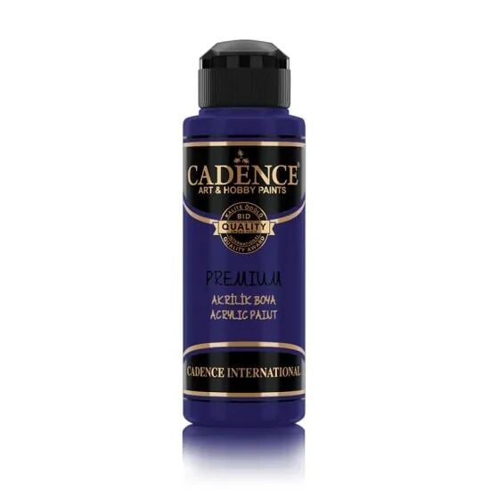 Cadence Akrilik Boya 0253 Ultra Marine Mavi Ahşap Boyası 120ML