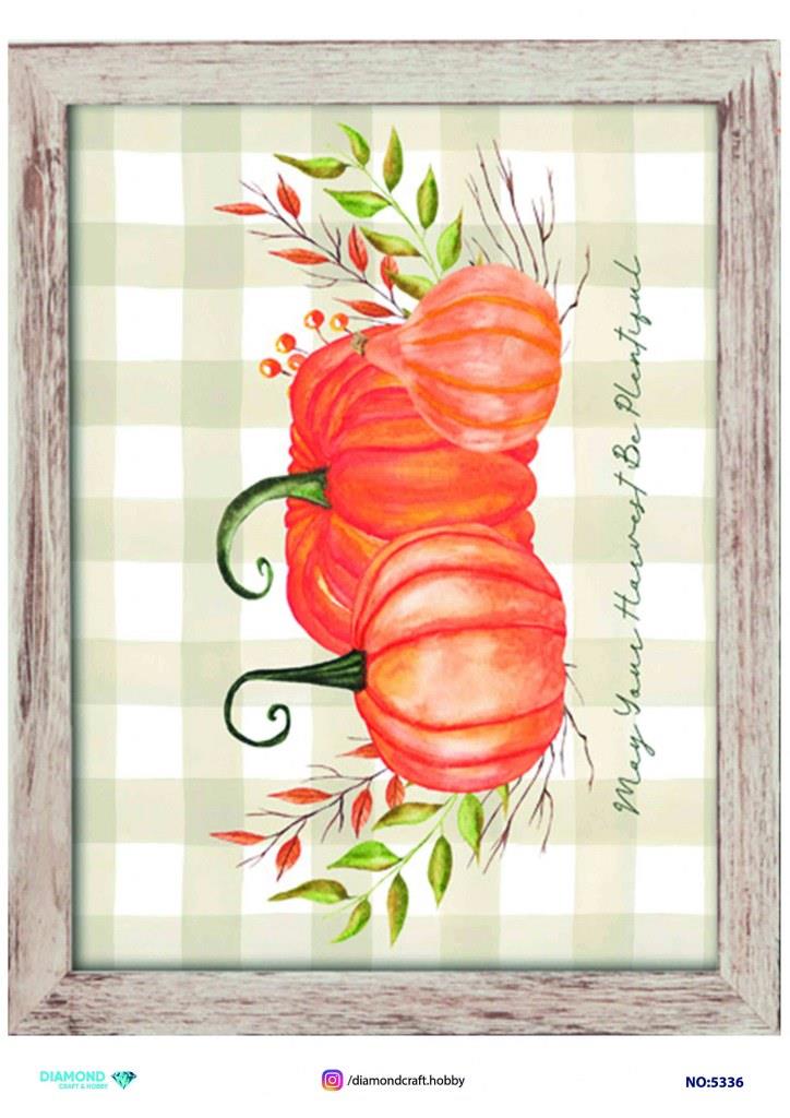 Diamond Pirinç Dekopaj Kağıdı - 5336